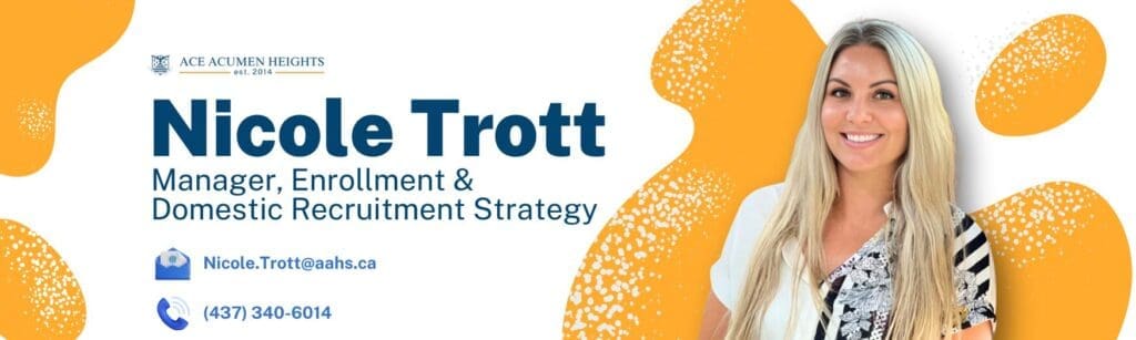 school Nicole Trott: Manager reason